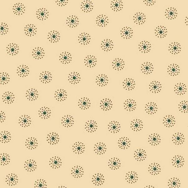 Right as Rain Cream Polka Dot Cluster by Kim Diehl for Henry Glass & Co. available in Canada at The Quilt Store