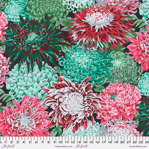 Japanese Chrysanthemum Blush by Kaffe Fassett for Free Spirit available in Canada at The Quilt Store