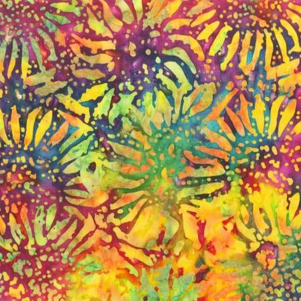 Be Colourful Sunflowers by Jacqueline de Jonge for Anthology Fabrics available in Canada at The Quilt Store