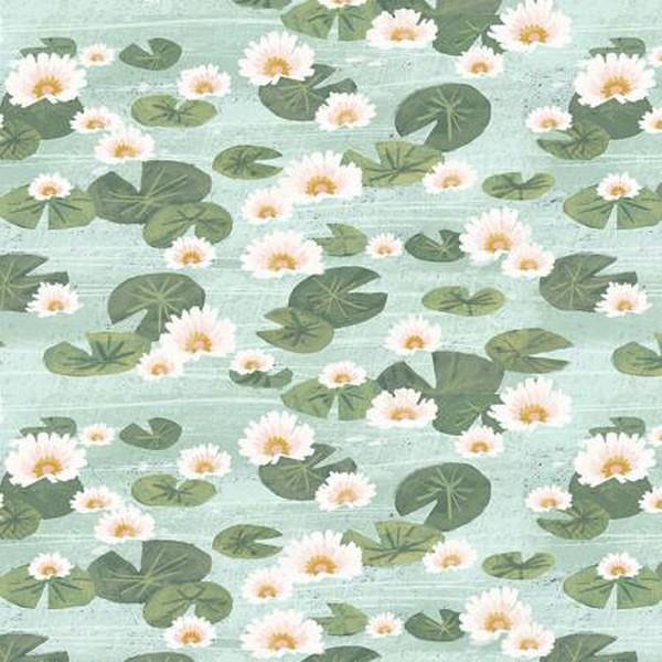 Let's Get Wild Lilly Pads by Dear Stella available in Canada at The Quilt Store