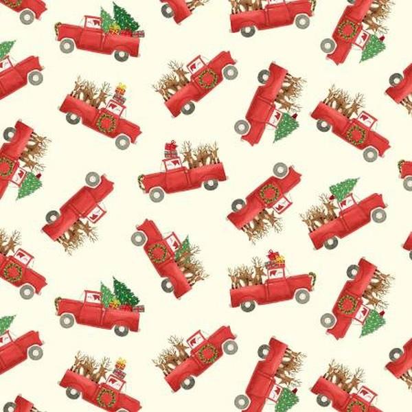 Christmas Countdown Farmhouse Trucks available in Canada at The Quilt Store