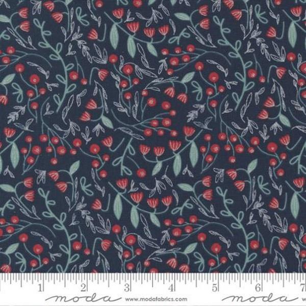 Merrymaking Winter Night Berries by Gingiber for Moda available in Canada at The Quilt Store