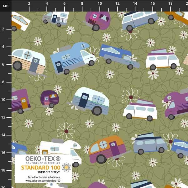 Camper Love by Stof Fabrics available in Canada at The Quilt Store