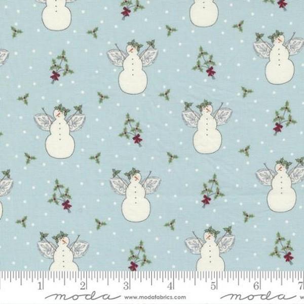 I Believe in Angels Frosty Morning Snowmen Angels by Bunny Hill Designs for Moda available in Canada at The Quilt Store