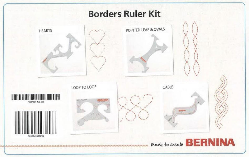 Bernina Borders Ruler Kit