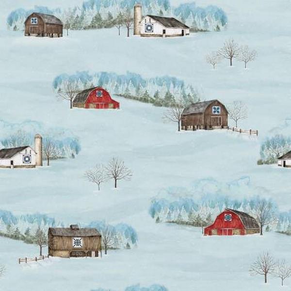 Winter Barn Quilts by Tara Reed for Riley Blake Designs available in Canada at The Quilt Store