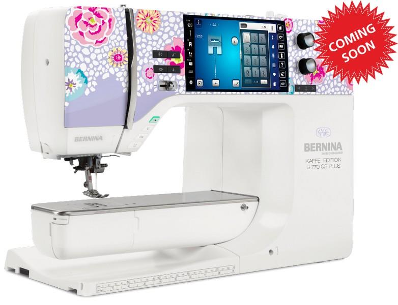 Bernina 770 QEE Plus Kaffe Special Edition available in Canada at The Quilt Store