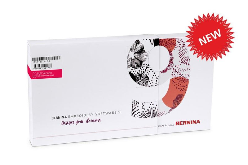 Bernina Creator Software V9 available in Canada at The Quilt Store