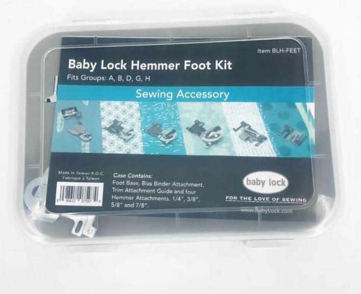Baby Lock Hemmer Foot Kit available in Canada at The Quilt Store