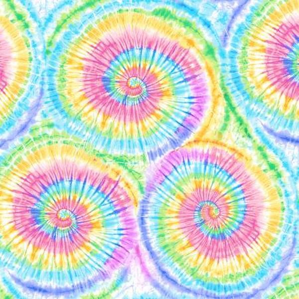 Tie-Dye Pastel by Timeless Treasures available in Canada at The Quilt Store
