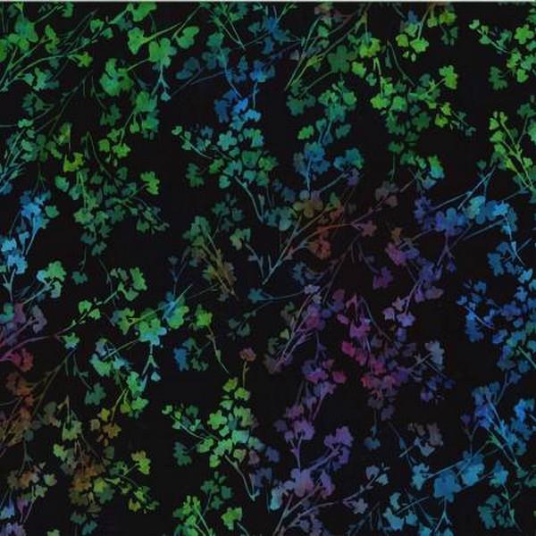 Spectrum Branches 2469 Batik by Hoffman International Fabrics available in Canada at The Quilt Store
