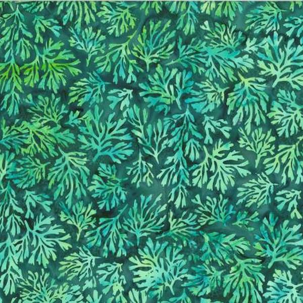 Belize Sea Grass Batik by Hoffman International Fabrics available in Canada at The Quilt Store