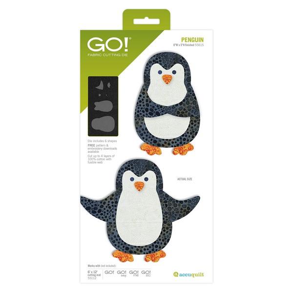 Accuquilt Go! Penguin Die available in Canada at The Quilt Store