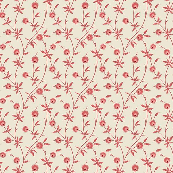 Strawberries & Cream Cedar Magnolia by Editya Sitar for Laundry Basket Quilts available in Canada at The Quilt Store