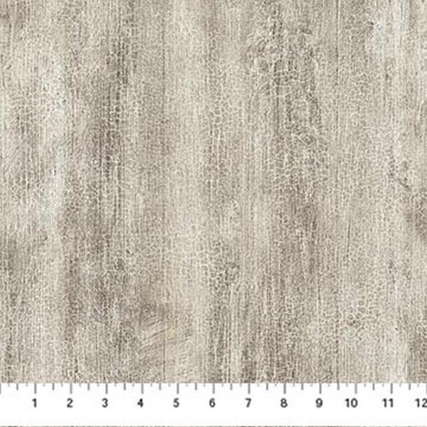 Timberland Trail Whitewashed Wood by Linda Ludovido for Northcott available in Canada at The Quilt Store