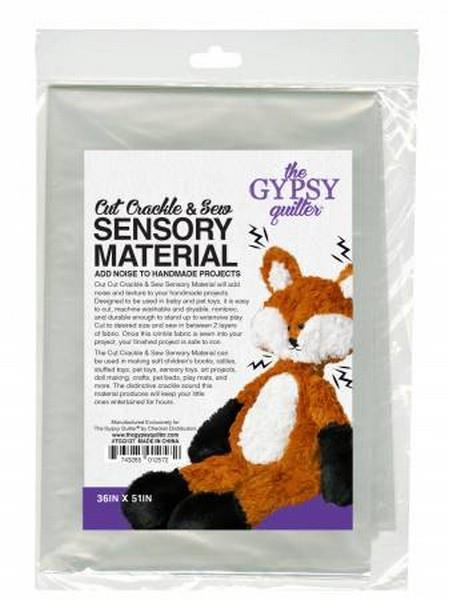 Cut Crackle & Sew Sensory Material available in Canada at The Quilt Store