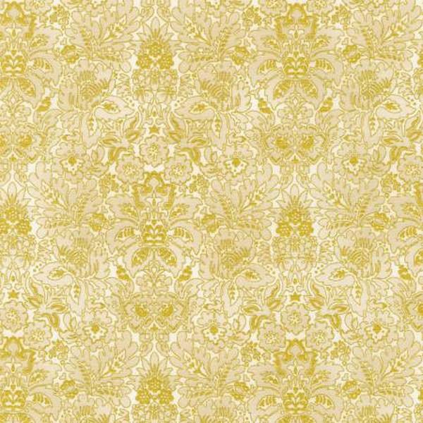 Midnight Nectar Flowers Natural with Gold available in Canada at The Quilt Store