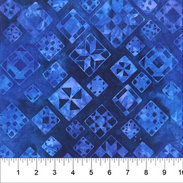 Quilt Inspired Borders Pearl Blue by Banyan Batiks available in Canada at The Quilt Store