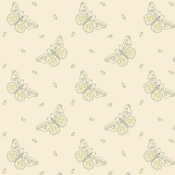 Sweet Norhings Social Butterfly Linen by Edyta Sitar for Laundry Basket Quilts available in Canada at The Quilt Store