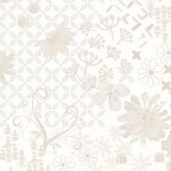 Fade Away Flowers Cream by Laura Berringer for Marcus Fabrics available in Canada at The Quilt Store
