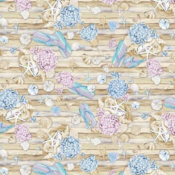 Beach Bound Toss by Barb Tourtillotte for Henry Glass & Co. available in Canada at The Quilt Store