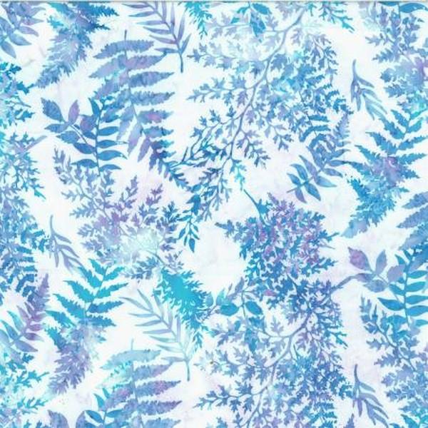 Dewdrop Ferns Batik by Hoffman International Fabrics available in Canada at The Quilt Store