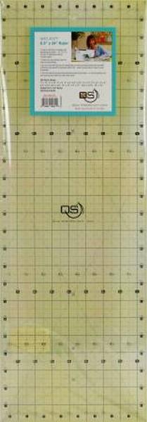 Quliters Select Non-Slip Ruler 8.5" x 24" available in Canada at The Quilt Store