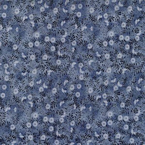Icicle Tiny Flowers Frost by Timeless Treasures available in Canada at The Quilt Store