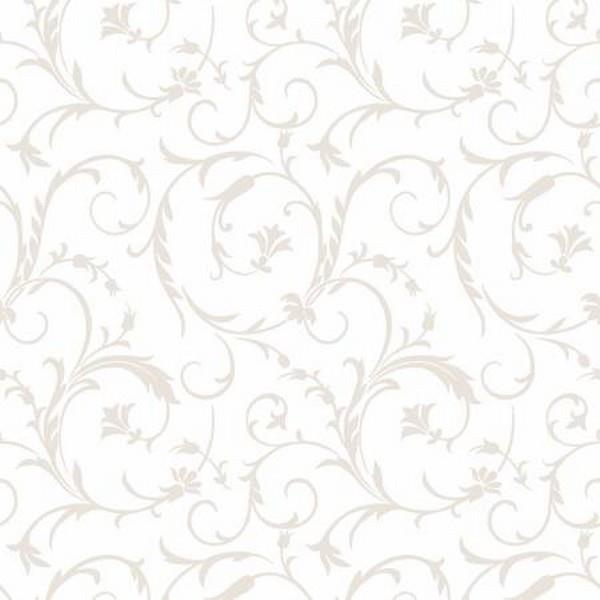 Pearl Essence Scroll Ultra White by Maywood Studios available in Canada at The Quilt Store