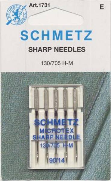 Schmetz Microtex Sharp (1731) Machine Needles available in Canada at The Quilt Store