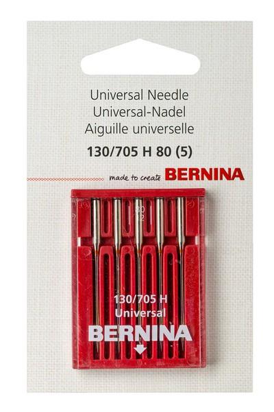 Bernina Universal Needles 80/12 - 5 count
