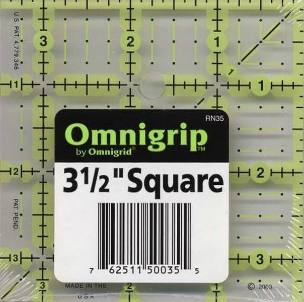 Omnigrip 3 1/2" Square Ruler
