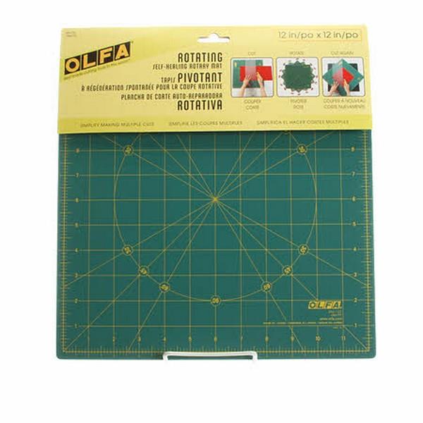 Olfa 12" Rotating Mat available in Canada at The Quilt Store