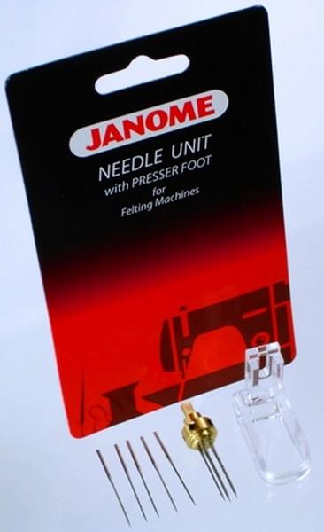 Janome Needle Unit & Presser Foot for Felting Machines available in Canada at The Quilt Store