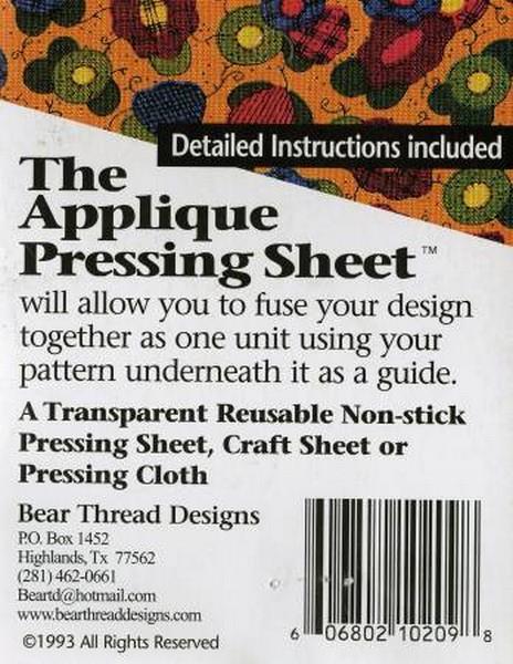 The Applique Pressing Sheet available in Canada at The Quilt Store