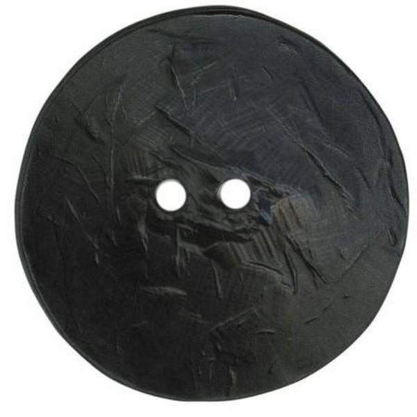 Dill Polyamide Black Button available at The Quilt Store