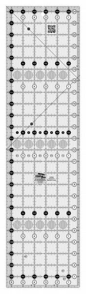 Creative Grids 6 1/2" x 24 1/2" Quilting Ruler available in Canada at The Quilt Store