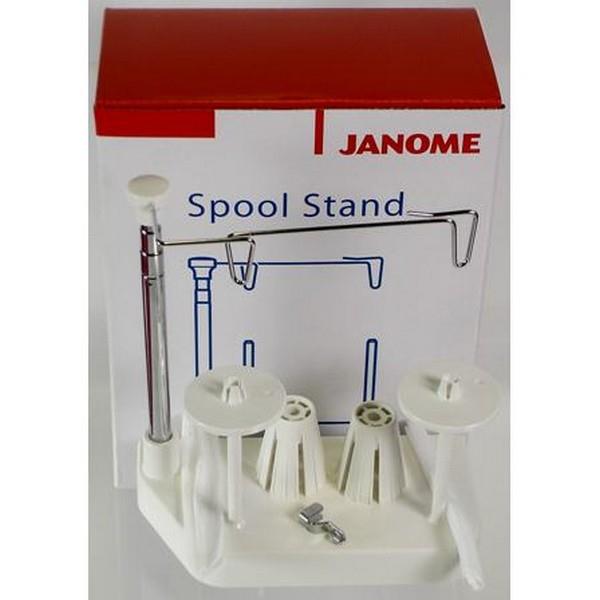 Janome Spool Stand unit available in Canada at The Quilt Store
