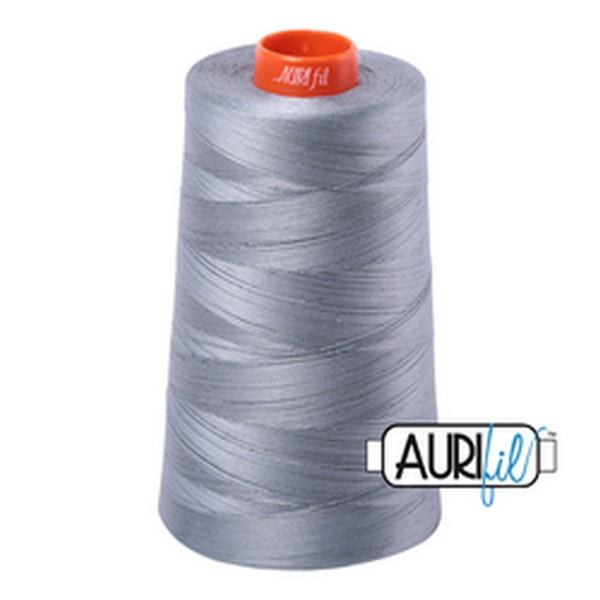 Aurifil 50 Wt. Cone 2610 - Light Blue Grey available in Canada at The Quilt Store