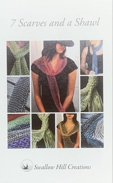 7 Scarves and a Shawl by Swallow Hill Creations available in Canada at The Quilt Store