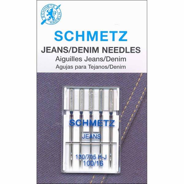 Schmetz Denim Needles 100/16 - 5 count