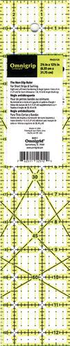 Omnigrip 2 1/2" x 12 1/2" Non-Slip Ruler