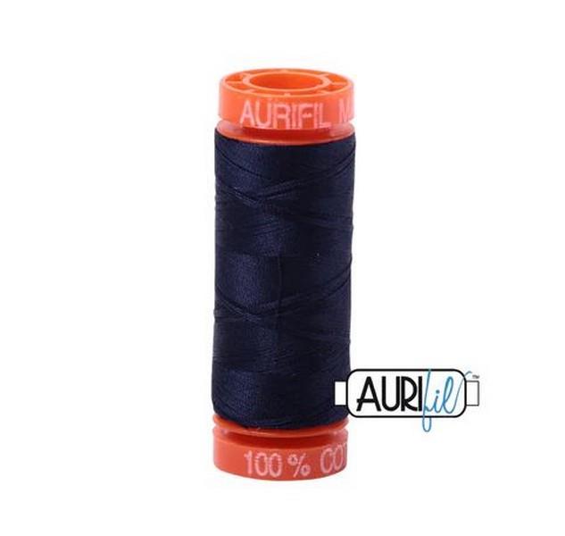 Aurifil 50 wt 2692 Black available in Canada at The Quilt Store