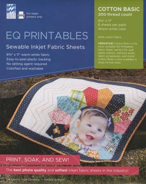 EQ Printables - Inkjet Fabric Sheets