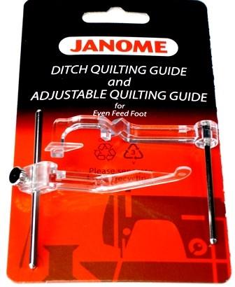 Janome Ditch Quilting Guide and Adj Guide