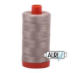 Aurifil 5011 Rope Beige 50 wt available in Canada at The Quilt Store
