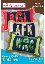 Anita Goodesign Crazy Quilt Letters
