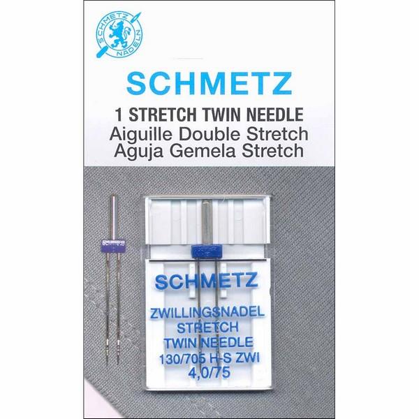 Schmetz Stretch Twin Needle 4mm
