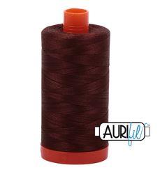 Aurifil 2360 - Chocolate 50 wt available in Canada at The Quilt Store