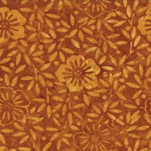 Summer Vacation Batik Orange/ Gold available in Canada at The Quilt Store